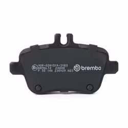 BREMBO P 50 140 Brake pad set prepared for wear warning indicator with brake caliper screws, with anti-squeak plate with accessories