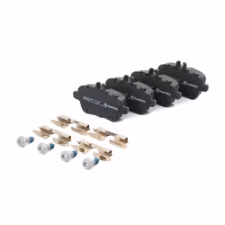 BREMBO P 50 140 Brake pad set prepared for wear warning indicator with brake caliper screws, with anti-squeak plate with accessories - Additional view 5