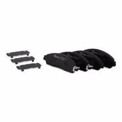 BREMBO P 56 118 Brake pad set with acoustic wear warning with anti-squeak plate without accessories NISSAN: NP300 Navara Pickup