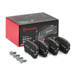 BREMBO P 61 133 Brake pad set excl. wear warning contact with brake caliper screws, with anti-squeak plate with accessories VAUXHALL: Vivaro C Van