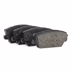 BREMBO P 30 102 Brake pad set with acoustic wear warning with piston clip, with anti-squeak plate with accessories HYUNDAI: i30 III Hatchback