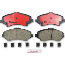 Brembo P11025N Premium Ceramic Front Disc Brake Pad Set CHRYSLER/DODGE/FIAT/JEEP/VW OE# 68029263AA
