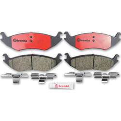 Brembo P18010N Premium Ceramic Rear Disc Brake Pad Set CHRYSLER/DODGE/RAM OE# 05093706AA