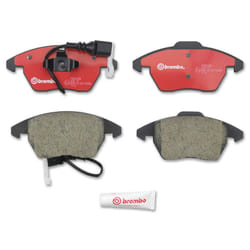 Brembo P85075N Premium Ceramic Front Disc Brake Pad Set AUDI/SEAT/SKODA/SPYKER/VW/VW FAW OE# 1K0698151C