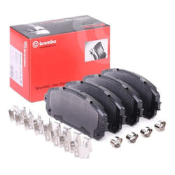 BREMBO P 37 021 Brake pad set with acoustic wear warning with piston clip, with anti-squeak plate with accessories JEEP: Cherokee V