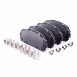 BREMBO P 37 021 Brake pad set with acoustic wear warning with piston clip, with anti-squeak plate with accessories JEEP: Cherokee V