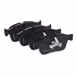 BREMBO P 36 031 Brake pad set prepared for wear warning indicator with piston clip, with anti-squeak plate with accessories JAGUAR: F-Pace, XF Saloon