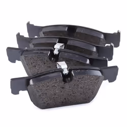 BREMBO P 86 028 Brake pad set prepared for wear warning indicator with piston clip, with anti-squeak plate with accessories VOLVO: V90 II Estate