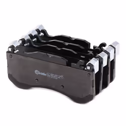 BREMBO P 50 127 Brake pad set incl. wear warning contact with anti-squeak plate without accessories, with counterweights AUDI: A6 C7 Avant