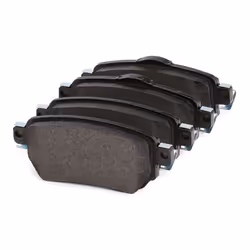 BREMBO P 56 098 Brake pad set Rear Axle with acoustic wear warning with anti-squeak plate without accessories NISSAN: X-Trail, Qashqai 2, Leaf II