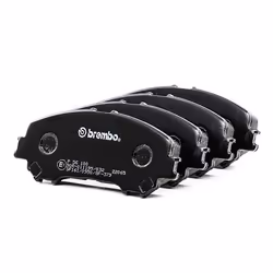 BREMBO P 56 100 Brake pad set with acoustic wear warning with piston clip, with anti-squeak plate with accessories NISSAN: Qashqai 2, X-Trail
