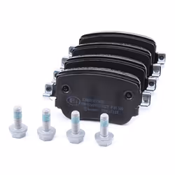 BREMBO P 85 140 Brake pad set excl. wear warning contact with brake caliper screws, with anti-squeak plate with accessories VOLKSWAGEN: Polo VI
