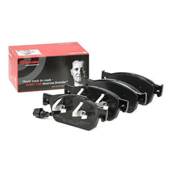 BREMBO P 85 141 Brake pad set incl. wear warning contact with piston clip, with anti-squeak plate with accessories VOLKSWAGEN: Transporter 6