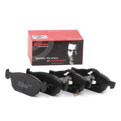 BREMBO P 28 076 Brake pad set with acoustic wear warning with anti-squeak plate without accessories HONDA: CIVIC 9, CIVIC 10, CIVIC 9 Tourer