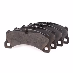 BREMBO P 65 033 Brake pad set prepared for wear warning indicator with anti-squeak plate without accessories PORSCHE: Macan, Panamera