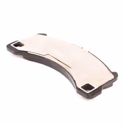 BREMBO P 65 033 Brake pad set prepared for wear warning indicator with anti-squeak plate without accessories PORSCHE: Macan, Panamera - Additional view 4