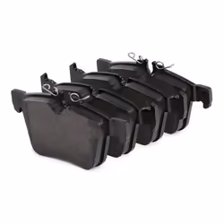 BREMBO P 50 122 Brake pad set prepared for wear warning indicator with anti-squeak plate without accessories MERCEDES-BENZ: C-Class Coupe