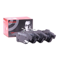 BREMBO P 24 216 Brake pad set with acoustic wear warning with anti-squeak plate without accessories FORD: FOCUS 3 Turnier, FOCUS 3