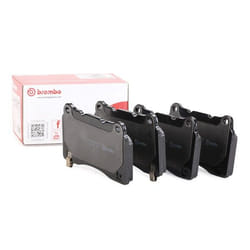 BREMBO P 28 099 Brake pad set with acoustic wear warning with anti-squeak plate without accessories HONDA: CIVIC 10