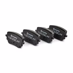 BREMBO P 50 148 Brake pad set excl. wear warning contact with brake caliper screws, with anti-squeak plate with accessories MERCEDES-BENZ: A-Class