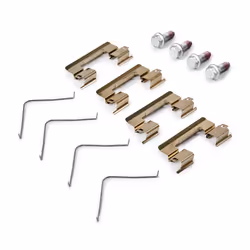 BREMBO P 86 033 Brake pad set excl. wear warning contact with brake caliper screws, with anti-squeak plate with accessories VOLVO: XC40 - Additional view 5