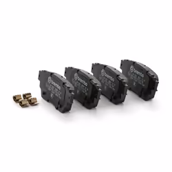 BREMBO P 54 063 Brake pad set with acoustic wear warning with anti-squeak plate without accessories MITSUBISHI: Eclipse Cross, OUTLANDER 3