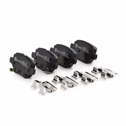 BREMBO P 59 099 Brake pad set with acoustic wear warning with anti-squeak plate with accessories VAUXHALL: Mokka / Mokka X