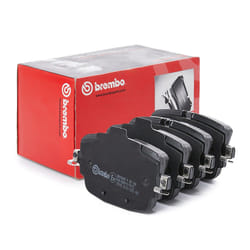 BREMBO P 85 180 Brake pad set prepared for wear warning indicator with brake caliper screws, with anti-squeak plate with accessories AUDI: Q7
