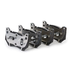 BREMBO P 85 181 Brake pad set prepared for wear warning indicator with piston clip, with anti-squeak plate with accessories AUDI: Q5, Q5 SUV Sportback