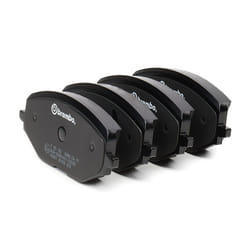 BREMBO P 85 182 Brake pad set incl. wear warning contact with brake caliper screws, with anti-squeak plate with accessories SKODA: Octavia IV Saloon