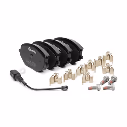 BREMBO P 85 182 Brake pad set incl. wear warning contact with brake caliper screws, with anti-squeak plate with accessories SKODA: Octavia IV Saloon - Additional view 5