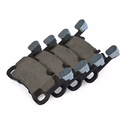 BREMBO P 65 050 Brake pad set prepared for wear warning indicator with anti-squeak plate without accessories, with counterweights