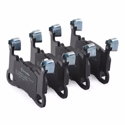 BREMBO P 65 050 Brake pad set prepared for wear warning indicator with anti-squeak plate without accessories, with counterweights - Additional view 4