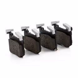 BREMBO P 30 124 Brake pad set with acoustic wear warning with anti-squeak plate without accessories, with counterweights KIA: Stinger Hatchback