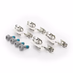 BREMBO P 85 185 Brake pad set prepared for wear warning indicator with brake caliper screws, with anti-squeak plate with accessories AUDI: Q7 - Additional view 5