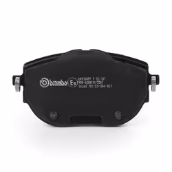 BREMBO P 85 187 Brake pad set prepared for wear warning indicator with anti-squeak plate with accessories VOLKSWAGEN: Transporter 6, Multivan 6