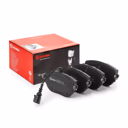 BREMBO P 85 187 Brake pad set prepared for wear warning indicator with anti-squeak plate with accessories VOLKSWAGEN: Transporter 6, Multivan 6 - Additional view 6