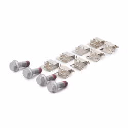 BREMBO P 85 187 Brake pad set prepared for wear warning indicator with anti-squeak plate with accessories VOLKSWAGEN: Transporter 6, Multivan 6 - Additional view 8