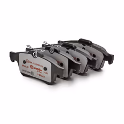 BREMBO P 59 042X Brake pad set prepared for wear warning indicator with anti-squeak plate without accessories MAZDA: 3 Hatchback, SAAB: 9-3 Estate