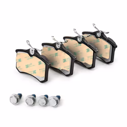 BREMBO P 68 024X Brake pad set excl. wear warning contact with brake caliper screws, with anti-squeak plate with accessories RENAULT: Megane 4, Clio 4