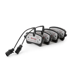 BREMBO P 85 118X Brake pad set incl. wear warning contact with brake caliper screws, with anti-squeak plate with accessories AUDI: A6 C7 Avant