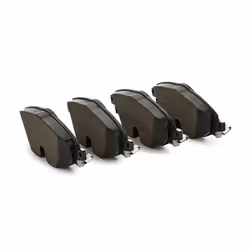 BREMBO P 85 147X Brake pad set prepared for wear warning indicator with brake caliper screws, with anti-squeak plate with accessories