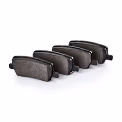 BREMBO P 09 032 Brake pad set with acoustic wear warning with anti-squeak plate without accessories TESLA: Model S, Model X