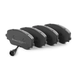 BREMBO P 85 193 Brake pad set incl. wear warning contact with brake caliper screws, with anti-squeak plate with accessories