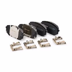 BREMBO P 30 140 Brake pad set with acoustic wear warning with piston clip, with anti-squeak plate with accessories KIA: Sportage V, HYUNDAI: Tucson