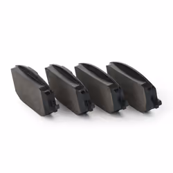 BREMBO P 61 142 Brake pad set excl. wear warning contact with brake caliper screws, with piston clip, with anti-squeak plate with accessories