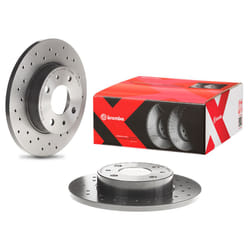 Brembo 08.5085.11 UV Coated solid Front/Rear Brake Rotor ABARTH/ALFA R
