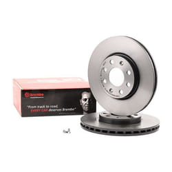 BREMBO Brake disc VAUXHALL: Corsa Mk3, Corsa Mk4, Corsavan Mk4, FIAT: Punto Evo Hatchback, Grande Punto Hatchback, Punto III Hatchback 09.5843.31