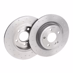 BREMBO Brake disc MERCEDES-BENZ: CLA Coupe, A-Class, B-Class XTRA LINE 10mm 5 solid, Perforated Coated High-carbon 08.B348.4X 2464230112,A2464230112