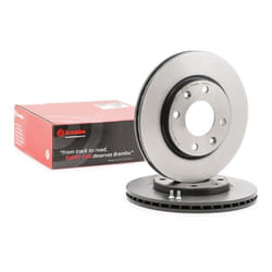 BREMBO Brake disc PEUGEOT: 206 Hatchback, 306 Hatchback, 106 II Hatchback, CITROËN: Saxo Hatchback, AX Hatchback 20,4mm 4 internally vented Coated